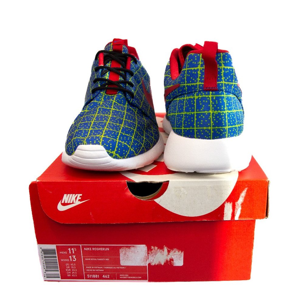 New Nike 2014 Roshe Run “Tech” Promo Sample Size 11.5  in Box